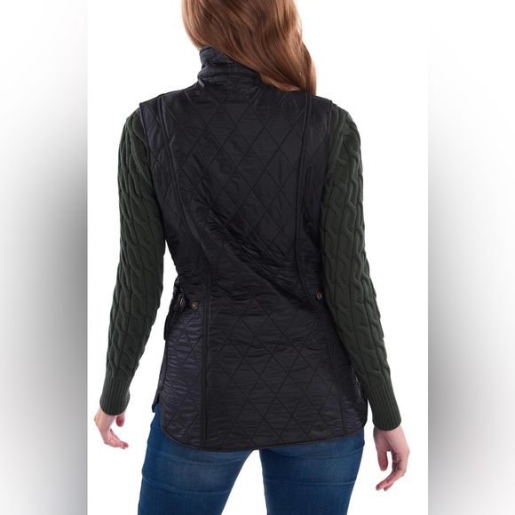 NWTs Barbour Women’s Wray Quilted Gilet/Vest. Black. Sz. 4 US (8 UK) - Picture 14 of 16